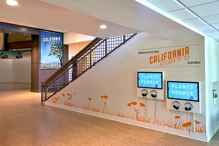 Autry Museum - California Continued interactive media wall