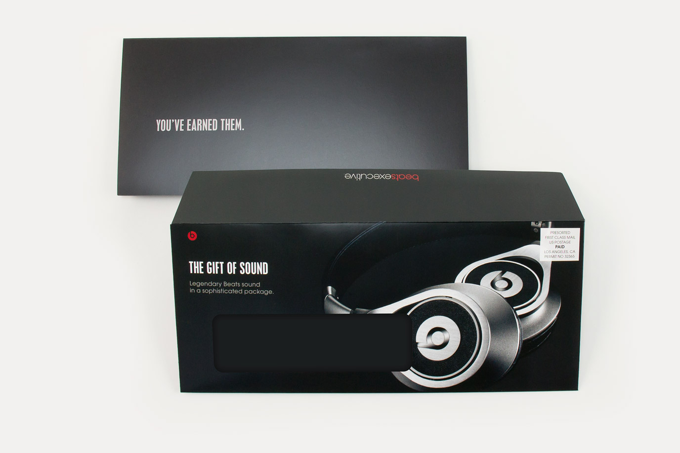 Beats by Dre - mailer envelope and insert