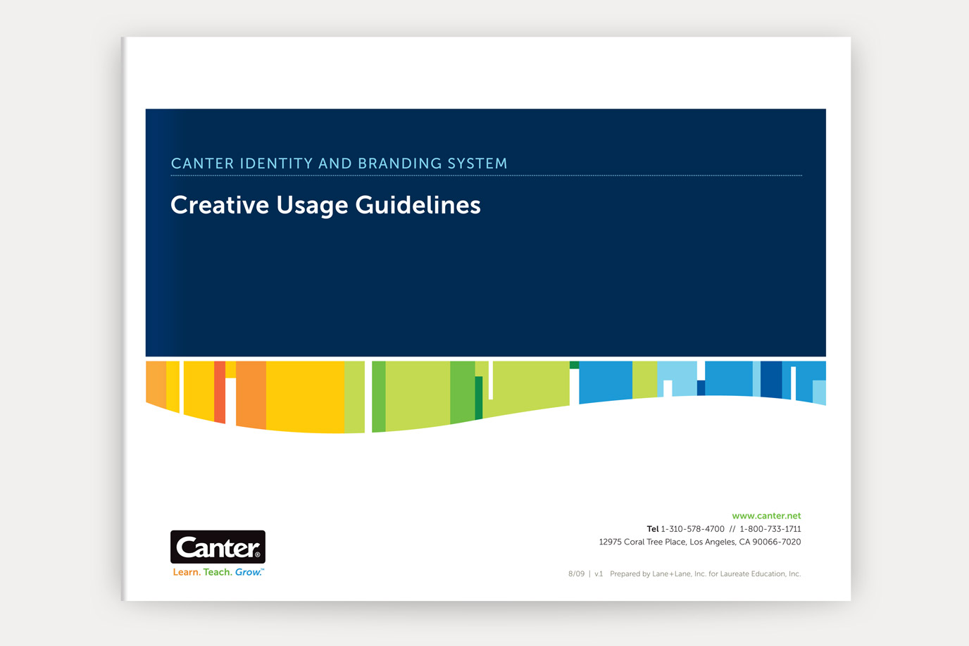 Canter Brand Usage Guidelines cover