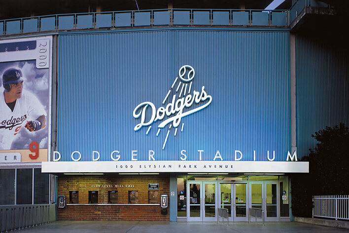 Dodger Stadium Lot 5 Entrance