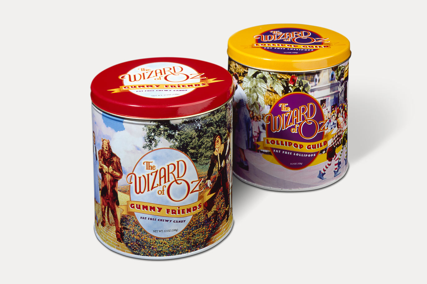 Wizard of Oz Candy Tins Label & Packaging