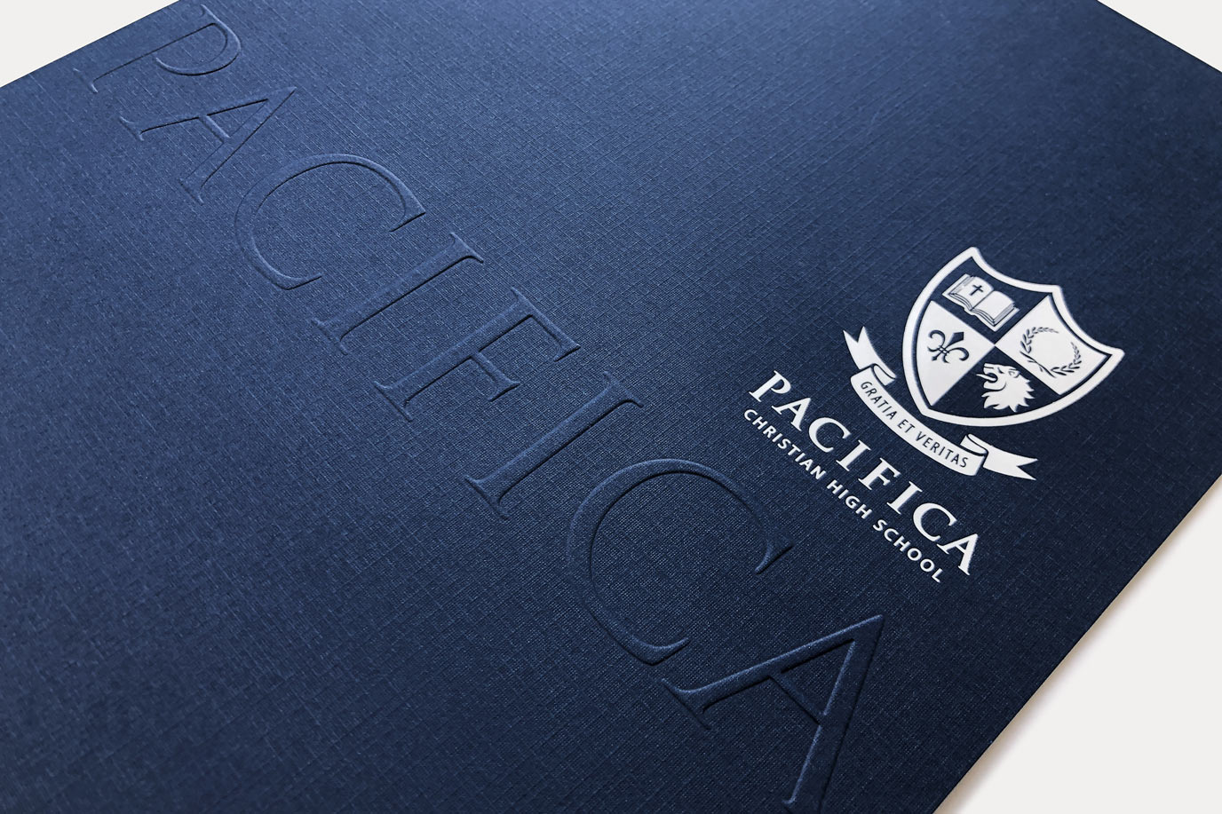 Pacifica High School Embossed Cover