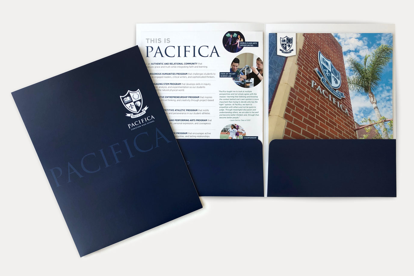 Pacifica High School Admissions Materials Folder