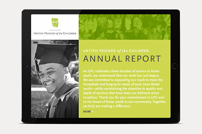 United Friends of the Children online annual report