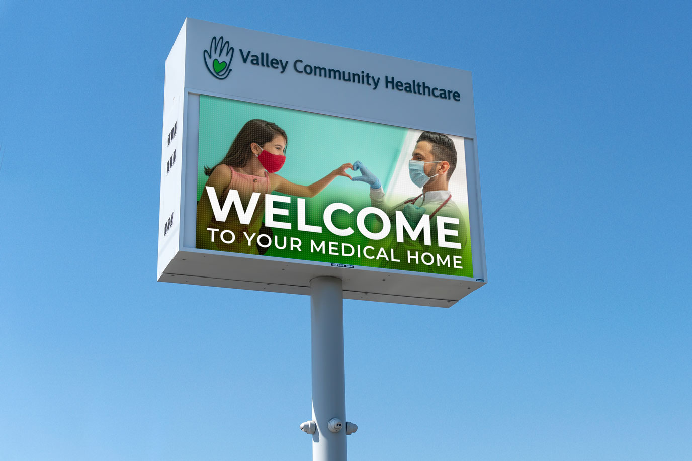 Valley Community Healthcare - LED Reader Board