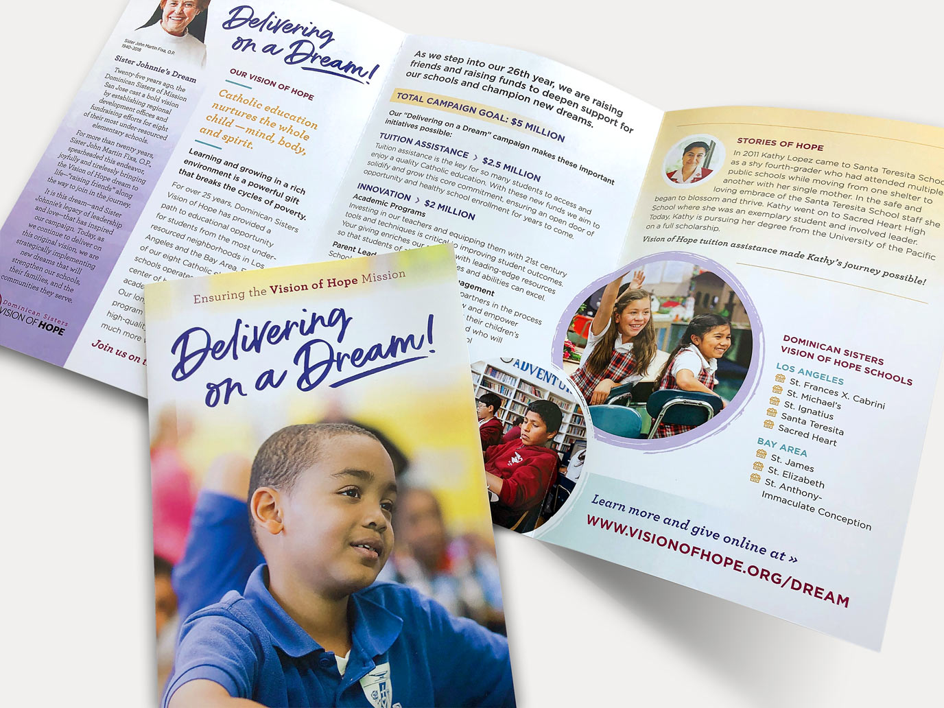 Vision of Hope - Fundraising Campaign Brochure